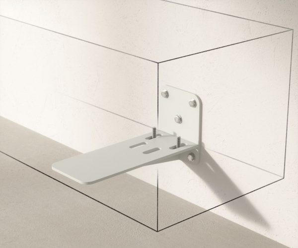 TV stolek Bahan 175 cm mango v teakovém stylu, 2 dveře, 2 zásuvky, mramorově bílá - Image 7