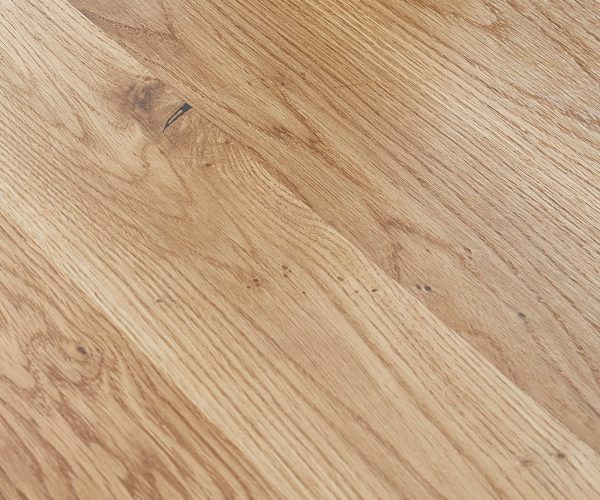 Jídelní stůl Edge 200x100 cm přírodní dubový masiv živý okraj - Image 3