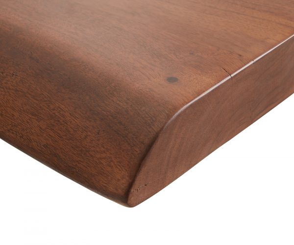 Jídelní stůl Edge 180x90 cm XL akácie hnědý live-edge - Image 5