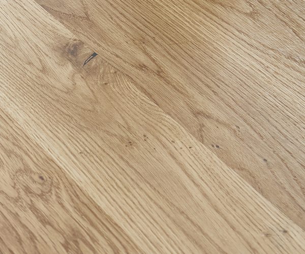 Jídelní stůl Edge 200x100 cm přírodní dubový masiv živý okraj - Image 3