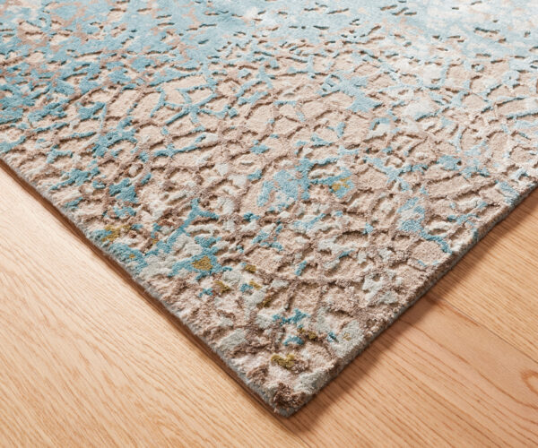 Koberec Tattvam -ESK-9012 ručně tkaný 300x420 cm zelená/béžová od Jaipur Rugs (V-086507) - Image 2