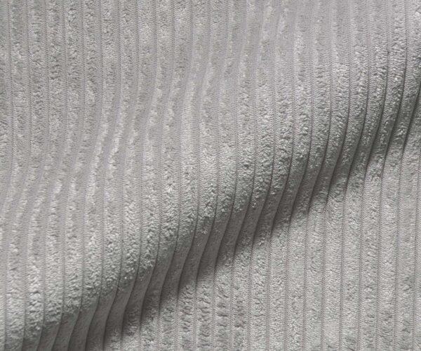 Boxspring postel Dream-Well manšestr stříbrně šedá 200x200 cm s matrací s jádrem z taštičkových pružin a visco topperem - Image 3