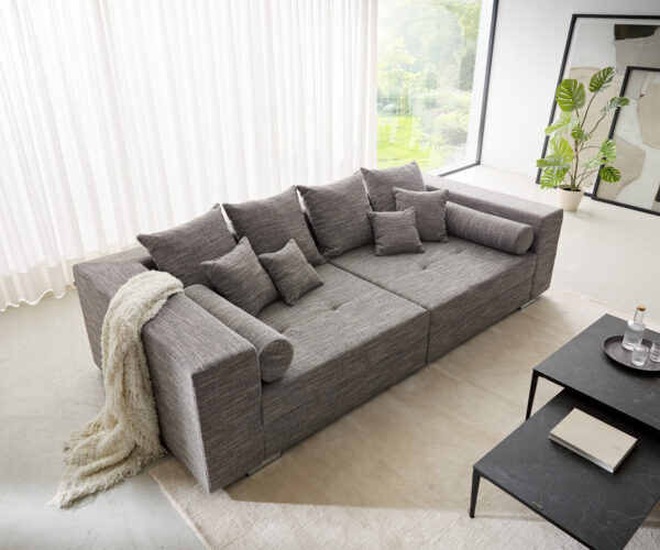 Velká pohovka Marlen 300x140 cm světle šedá sedačka - Image 2