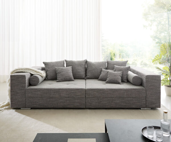 Velká pohovka Marlen 300x140 cm světle šedá sedačka - Image 4