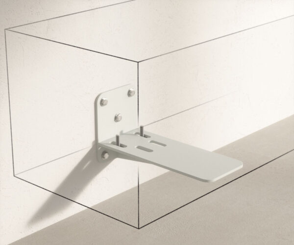 TV stolek Stonegrace 200 cm přírodní dubový kámen 4 zásuvky v plovoucím stylu - Image 6
