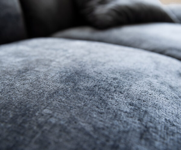 Velká pohovka Lunna 360x175 cm, modrý chenille, 2 polštáře - Image 6