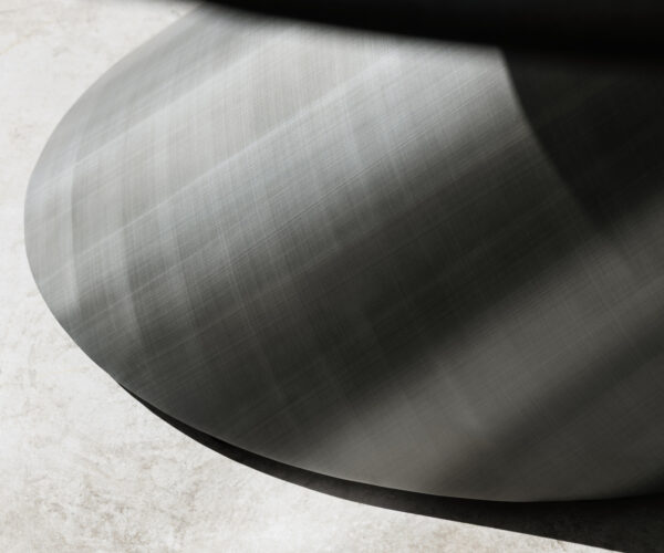 Jídelní stůl Edge 300x100x4 cm přírodní dub Cono kovově stříbrná - Image 5