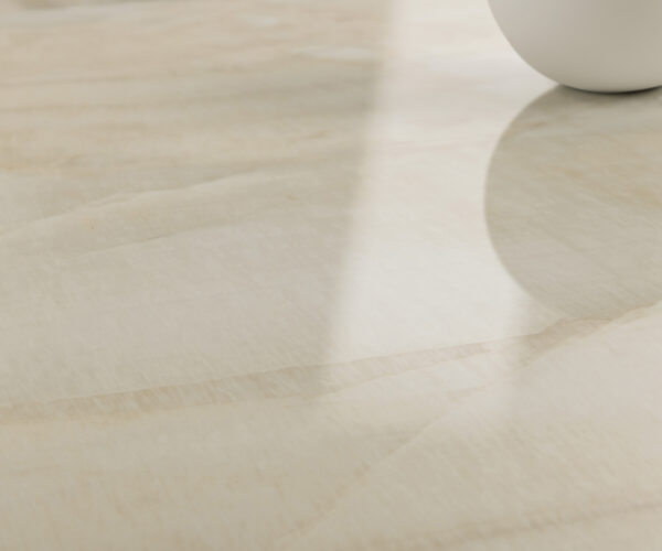 Jídelní stůl Edge 300x100 keramika Laminam® Onice Oro Spider plochý nerezová ocel - Image 5