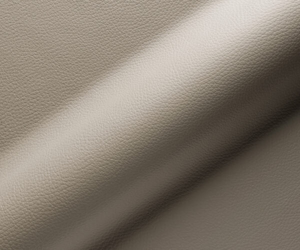 Jídelní židle Zoa-Flex pravá kůže taupe, křížový rám, široký kovový černý, otočný o 360°, funkce houpání, jádro z taštičkových pružin - Image 3