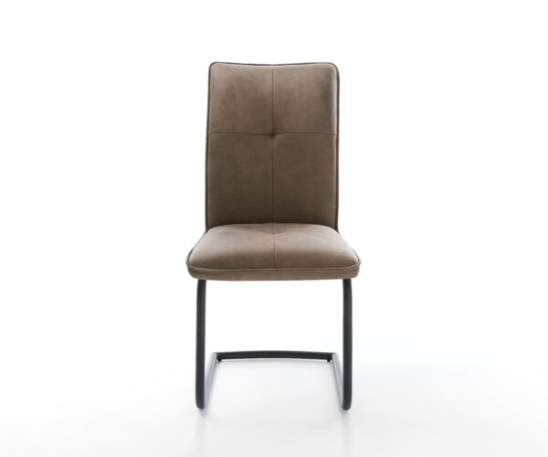 Jídelní židle Maddy-Flex taupe vintage konzolová kulatá černá - Image 2