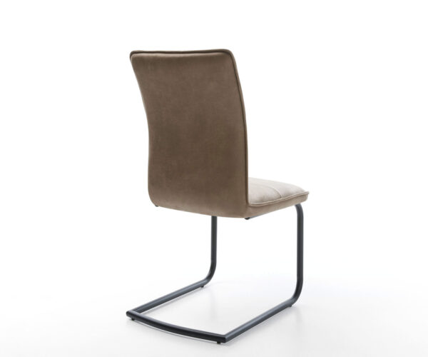 Jídelní židle Maddy-Flex taupe vintage konzolová kulatá černá - Image 5