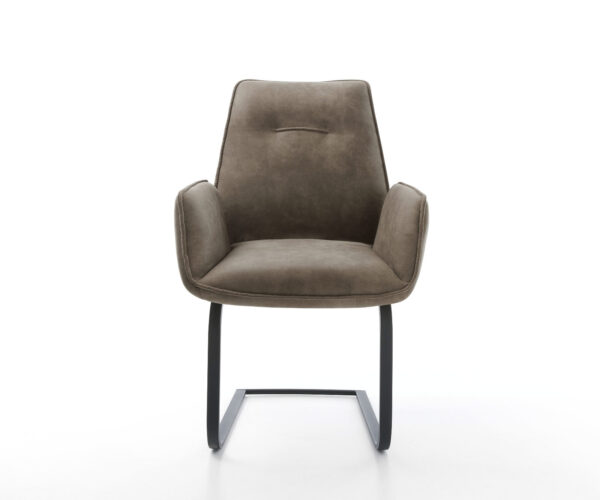 Jídelní židle Zoa-Flex taupe vintage konzolové matná černá - Image 2