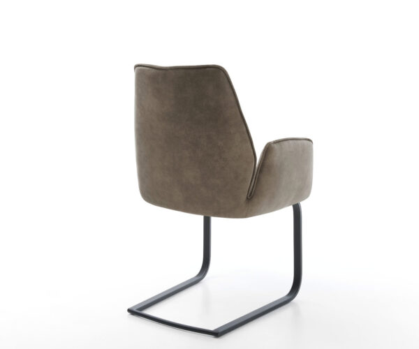 Jídelní židle Zoa-Flex taupe vintage konzolové matná černá - Image 5