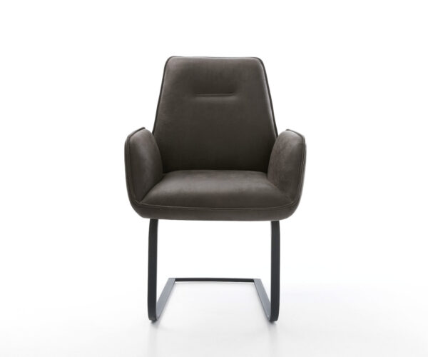 Jídelní židle Zoa-Flex antracit vintage konzolové matná černá - Image 2