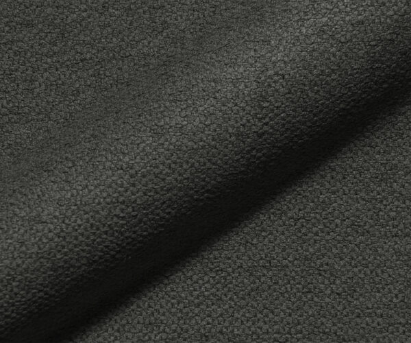 Jídelní židle Elda-Flex strukturální látka antracitová, křížový rám, hranatý nerezový ocel - Image 3