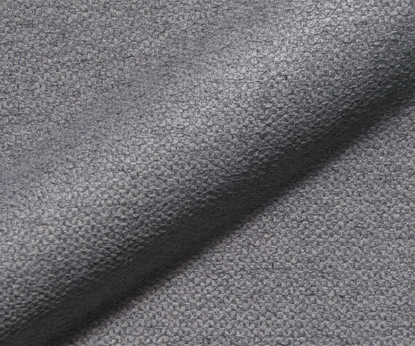 Jídelní židle Keila-Flex s područkami, texturovaná látka, světle šedá, konzolová židle, plochá, černá - Image 3