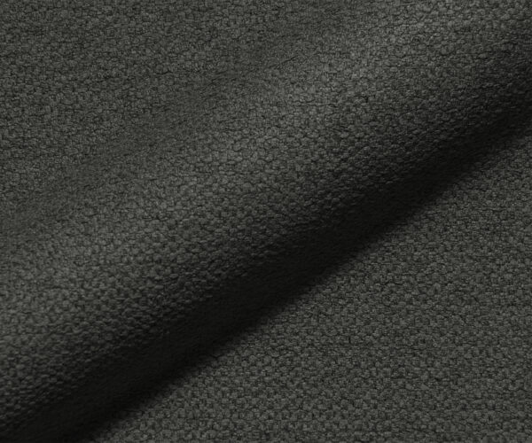 Jídelní židle Elda-Flex strukturální látka antracitová, křížový rám, kuželová nerezová ocel - Image 3