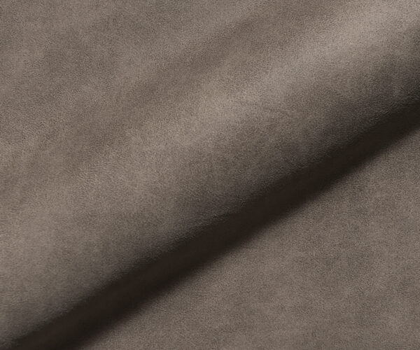 Jídelní židle Lelio-Flex křížová podnož široká černá mikrovlákno taupe otočná o 360° - Image 3