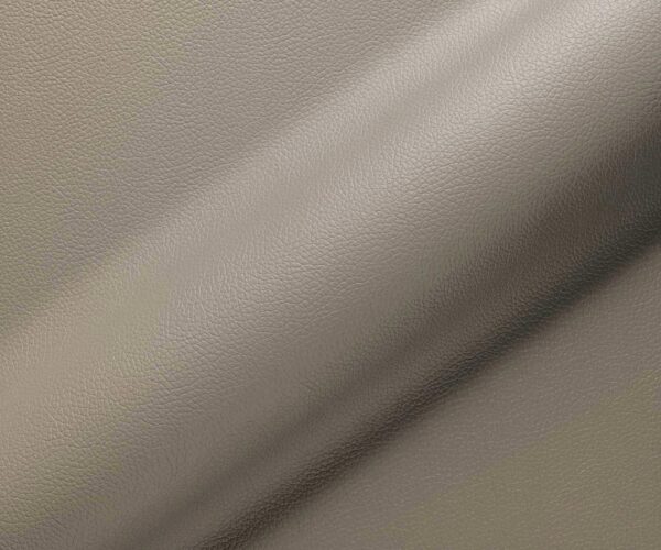 Jídelní židle Nube-Flex s kluzáky nerezová ocel pravá kůže taupe - Image 3