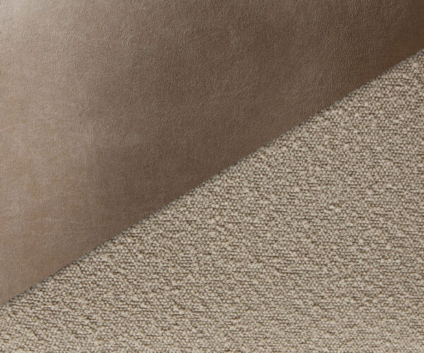 Jídelní židle Vinka-Flex s područkami, křížová podnož, široké provedení, nerezová ocel, kombinace materiálů, taupe, 180° otočné, jádro s taštičkovými pružinami - Image 3