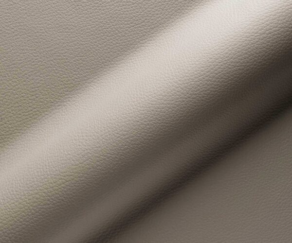 Jídelní židle Vinka-Flex s područkami, křížová podnož, široké, nerezová ocel, pravá kůže taupe, otočné o 180°, jádro z taštičkových pružin - Image 3