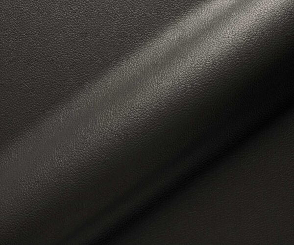 Jídelní židle Heira-Flex s područkami, konzolová konstrukce, plochá nerezová ocel, pravá kůže, černá, jádro s kapsovými pružinami - Image 3