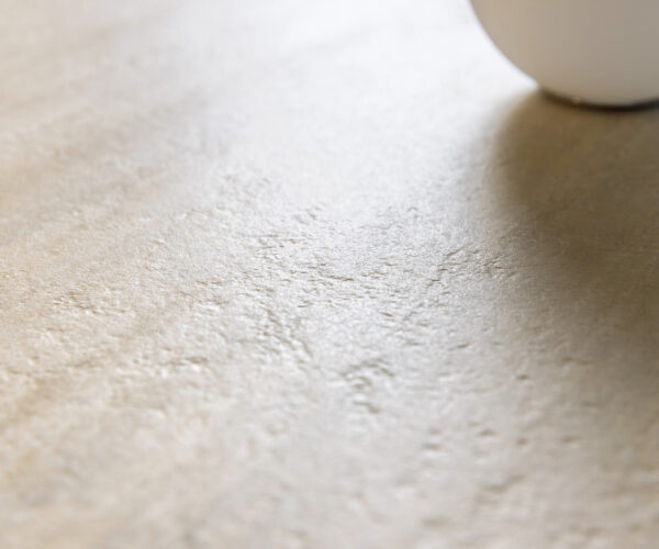 Jídelní stůl Edge oválný 220x120 keramika Laminam® Travertino Bianco krémově bílý Troa kov bílý - Image 5