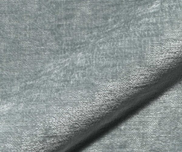 Jídelní židle Abelia-Flex s područkami, 4 kužele nohy z nerezové oceli, chenille pastelově modrá - Image 3