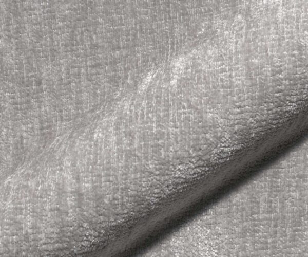 Jídelní židle Clea-Flex 4 nohy zúžené nerezové oceli, chenille stříbrnošedá - Image 3