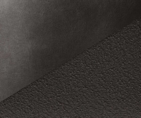 Jídelní židle Abelia-Flex s područkami, křížová podnož, široké, nerezová ocel, mix materiálů, černé, otočné o 360°, houpací funkce - Image 3